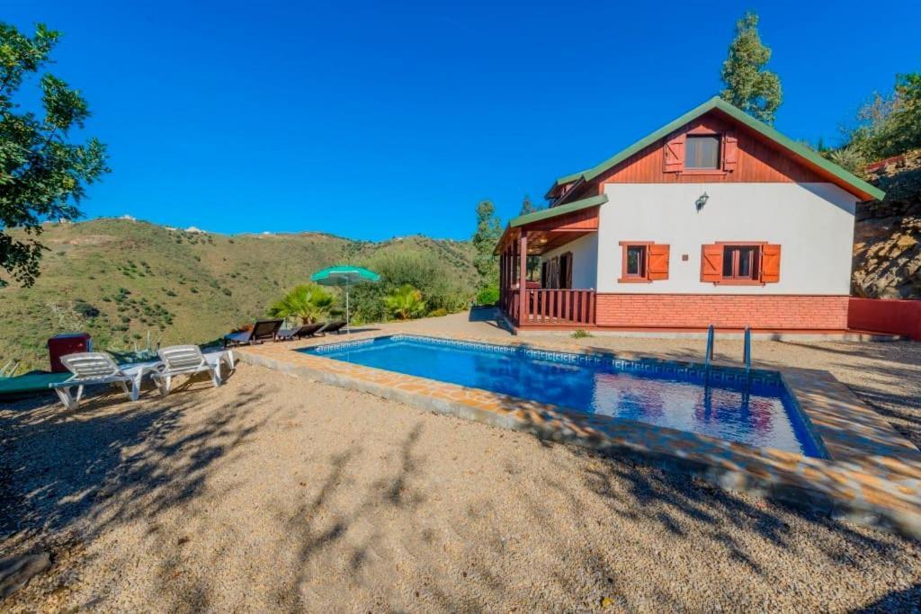 House With Private Pool Arenas (Malaga) Exterior foto